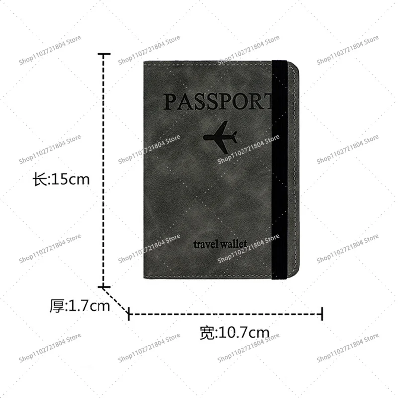 Funda de pasaporte Baby Boss con estampado anime