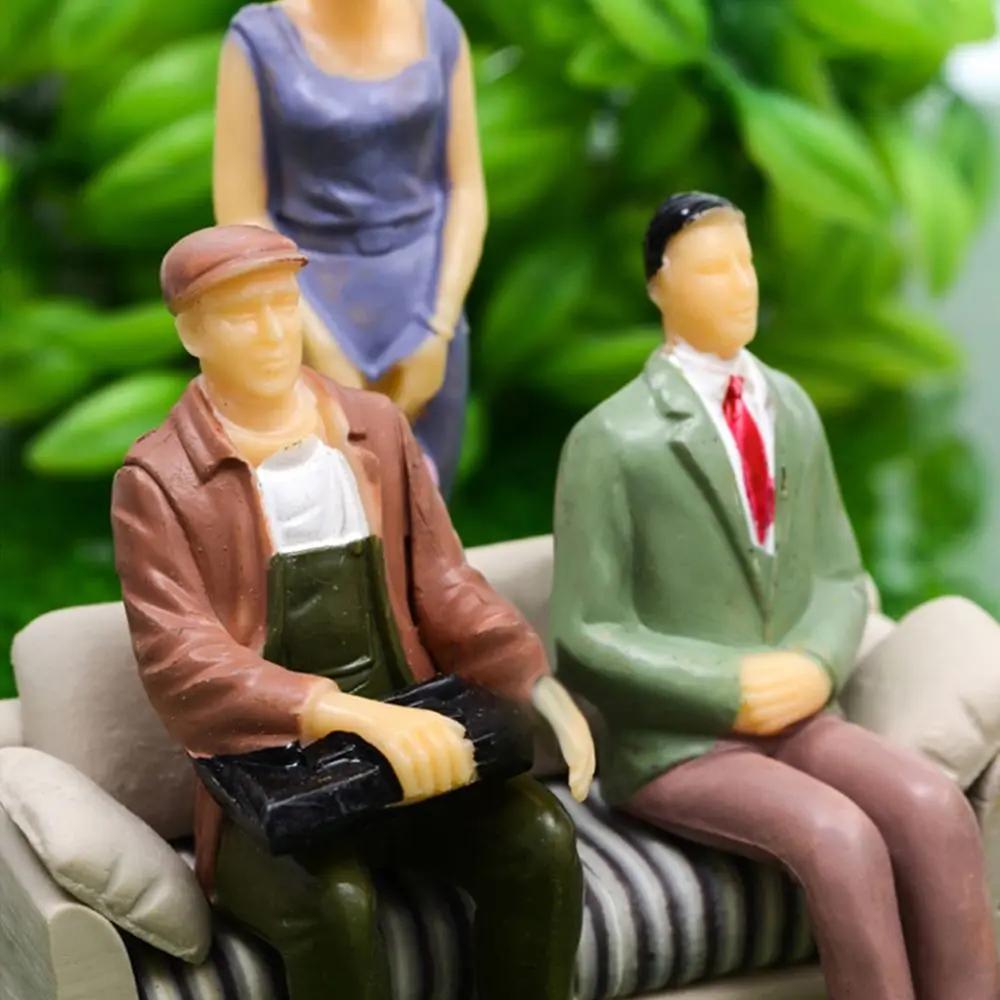 Set de tren escala O con figuras y accesorios para niños - imagen 4