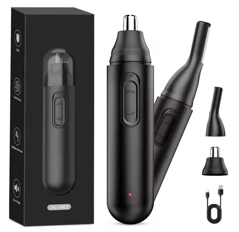 Recortador nasal eléctrico