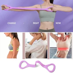 Banda de resistencia elástica para pilates, yoga y fisioterapia