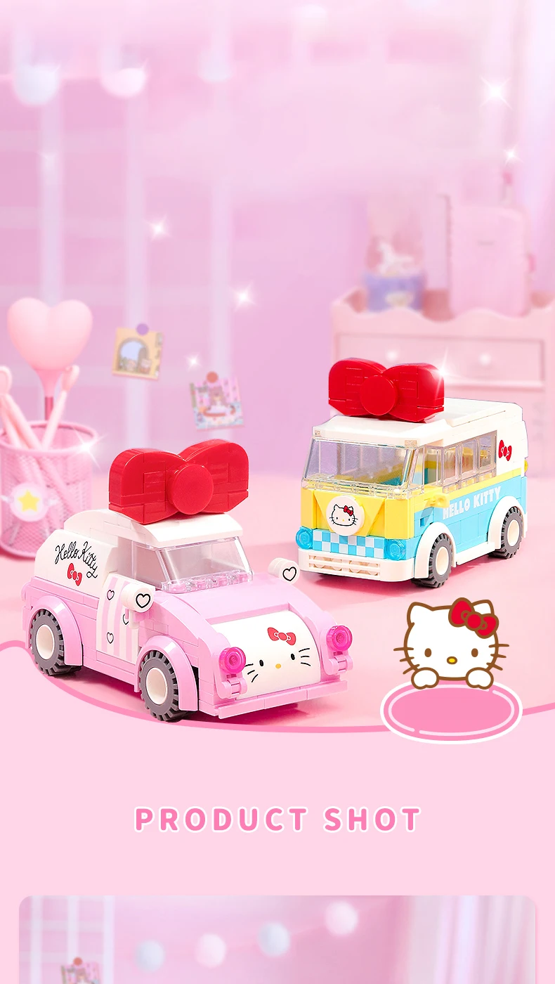 Hello Kitty bus front view