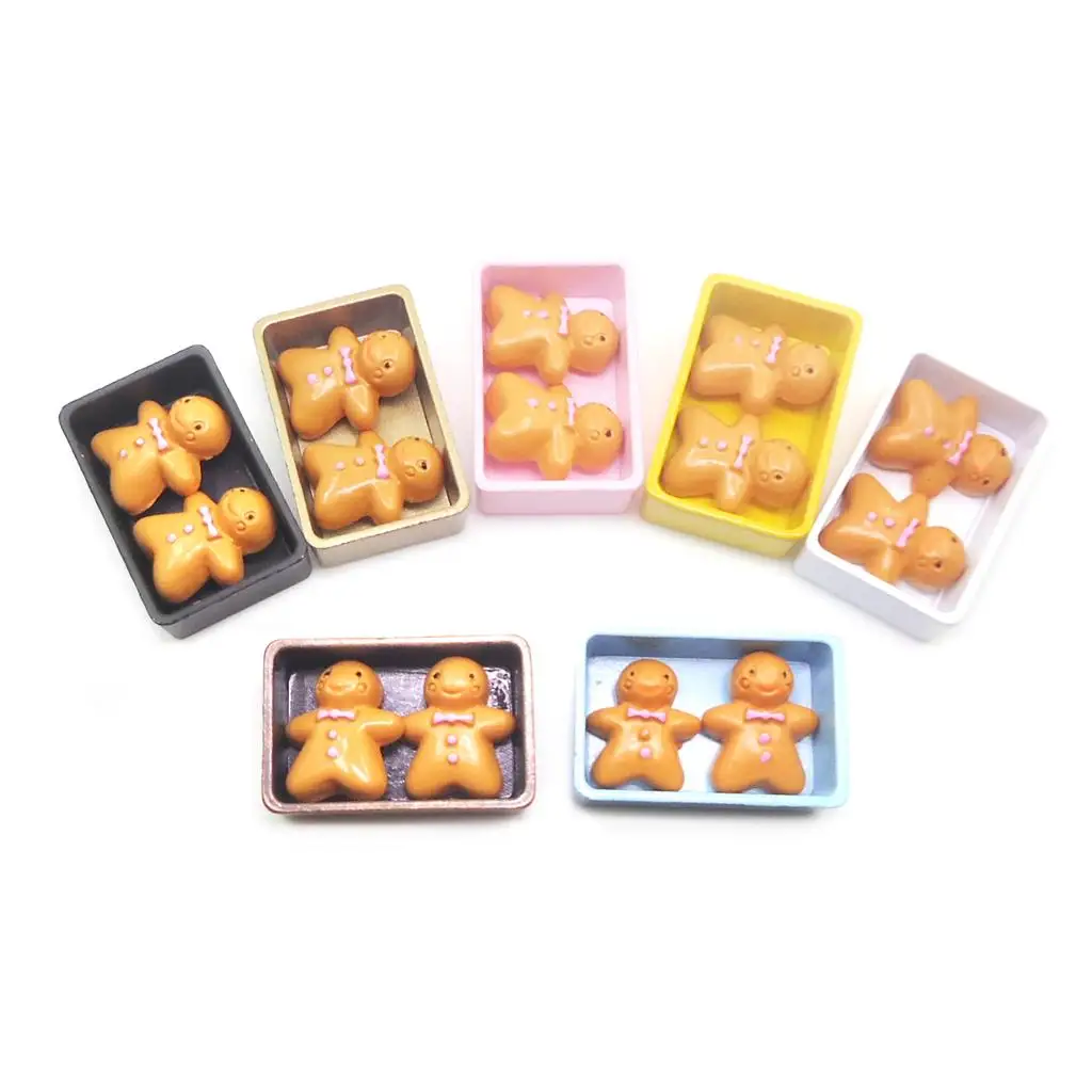 Accesorios para casa de muñecas: caja de galletas y decoración