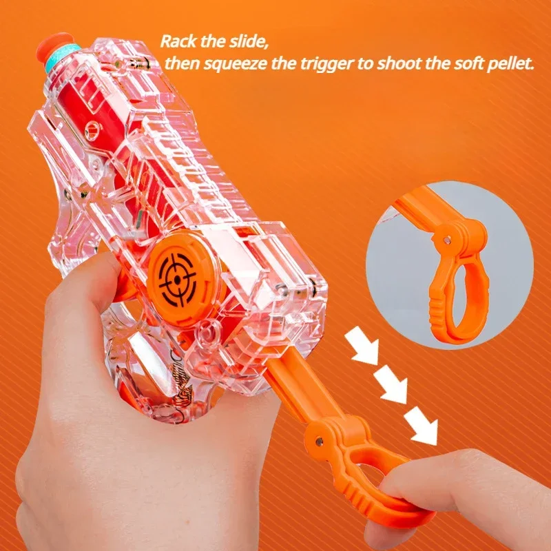 Pistola de tiro AK47 para niños - Balas EVA suaves, juego interior - imagen 3
