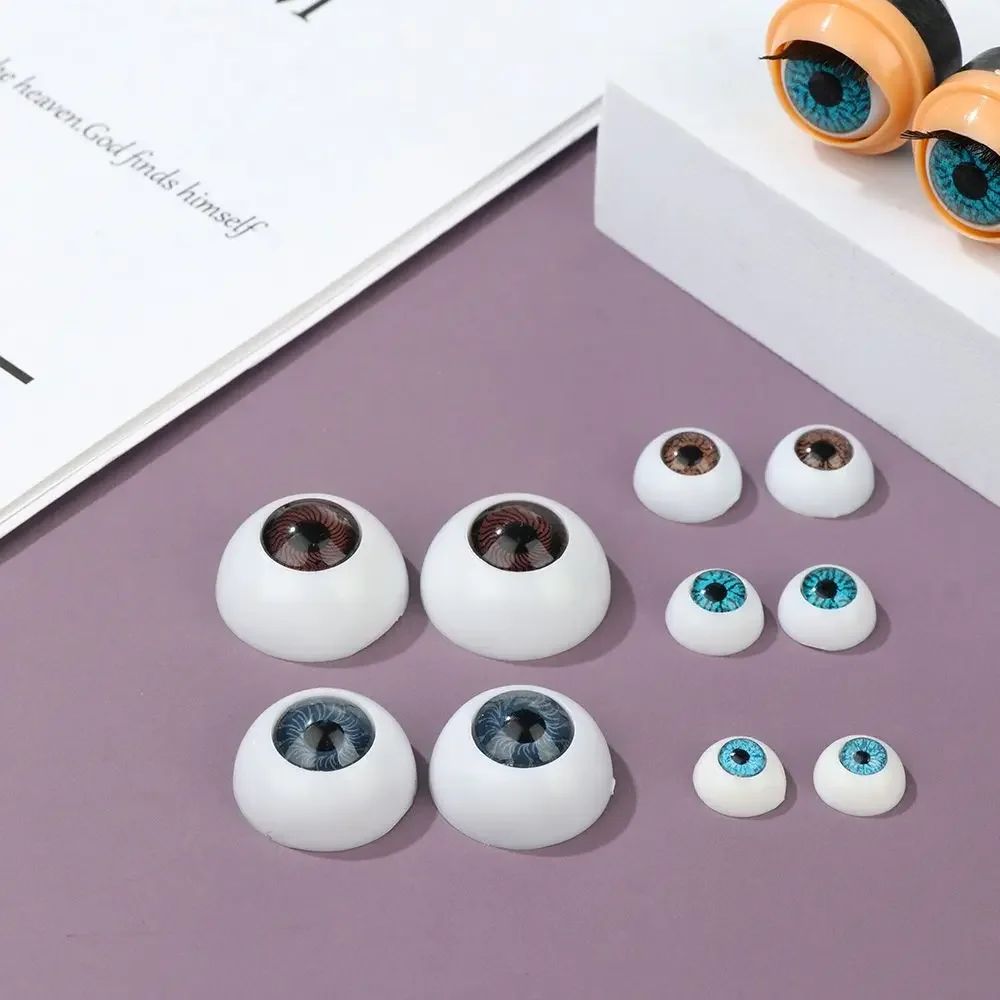 Ojos enrollables con pestañas para muñecas – Accesorios de simulación - imagen 3