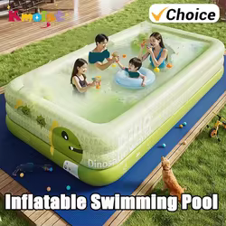 Piscina inflable extragrande familiar para niños – Interior y exterior