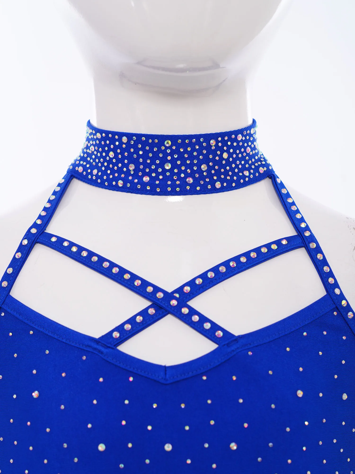 Traje de gimnasia y ballet para niña con top y short