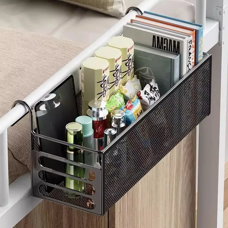 Organizador colgante cabecero cama: cesta de almacenaje - imagen 5