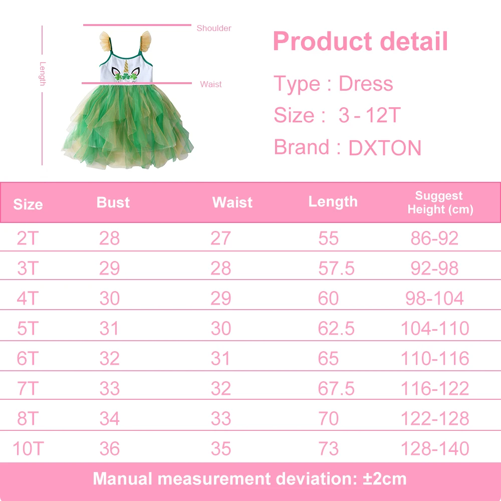 Vestido DXTON con estampado de trébol y tirantes ajustables