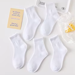 Calcetines deportivos de algodón transpirables para niños