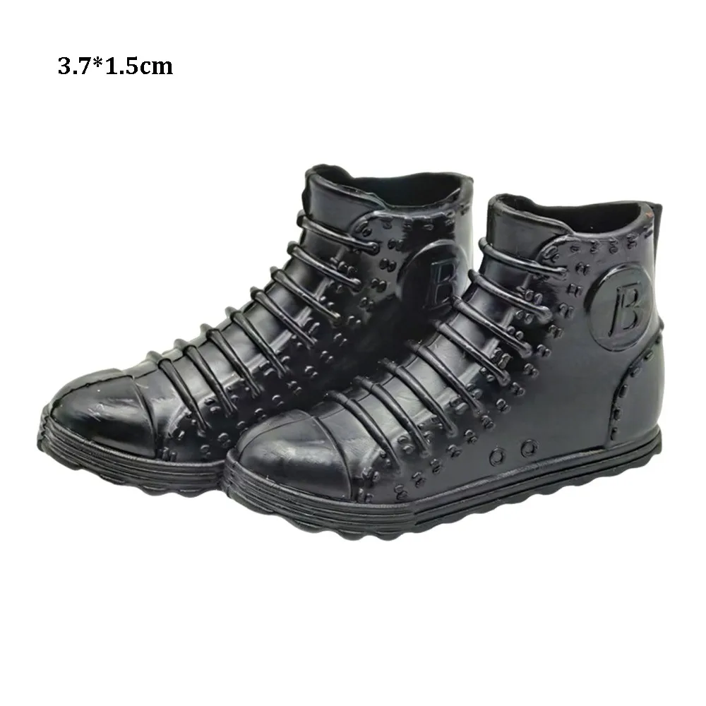 Zapatos para muñecas tipo bota, estilo masculino, alta calidad