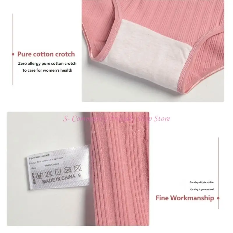 Bragas premamá de sujeción transpirables con cintura ajustable - imagen 4