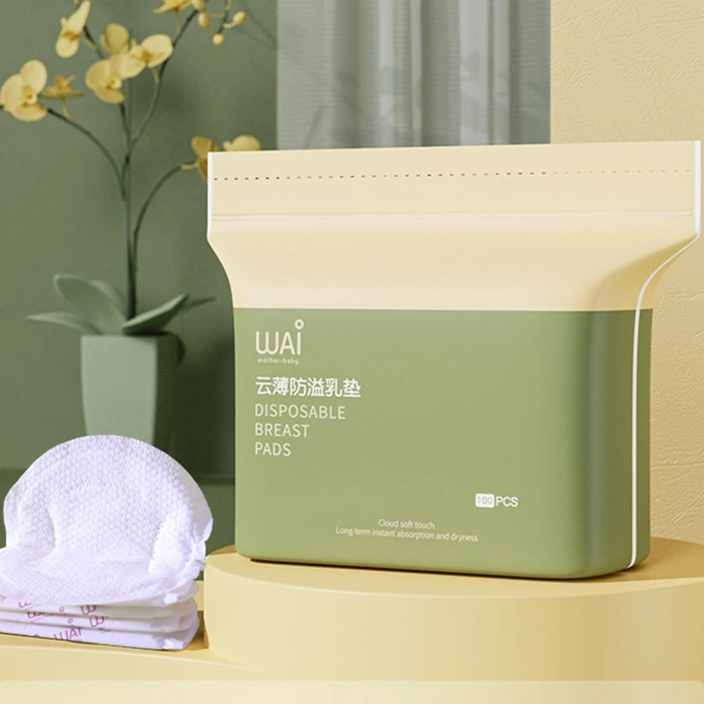 Protectores de lactancia desechables – Algodón transpirable y absorbente