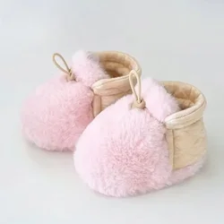 Botitas de bebé cálidas para primeros pasos, suaves y cómodas