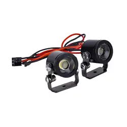 Luces LED coche RC con foco de aluminio para teledirigido