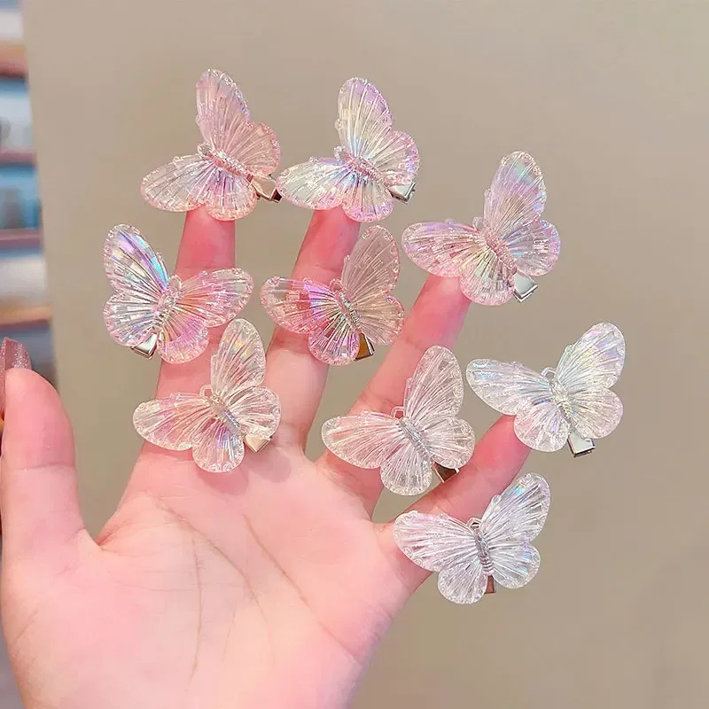 Pinzas pelo mariposa multicolor para niña – Diseño elegante - imagen 5