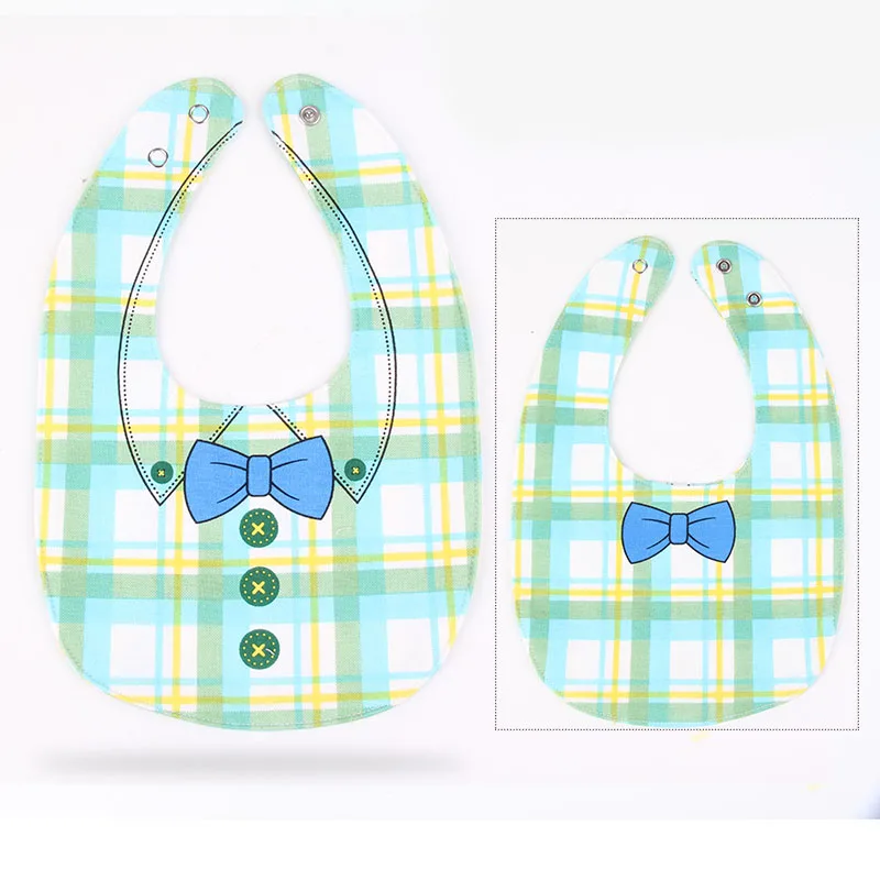 Baberos para bebé de algodón suave e impermeables - Ajustables - imagen 4