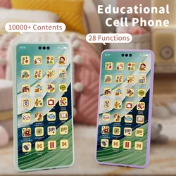 Teléfono de juguete educativo para bebé con sonidos
