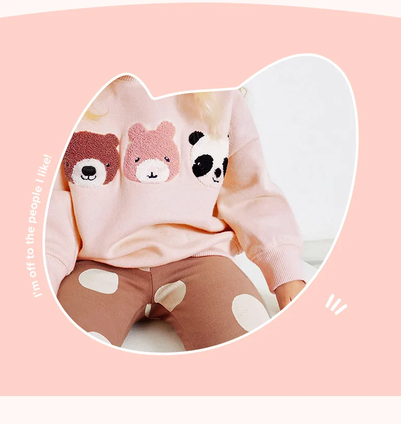 Imagen del top de manga larga con estampado infantil