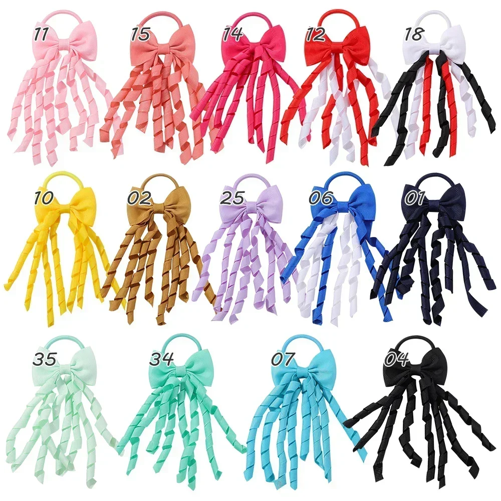 Lazos para el pelo de bebé de grogrén, elásticos y coloridos - imagen 4
