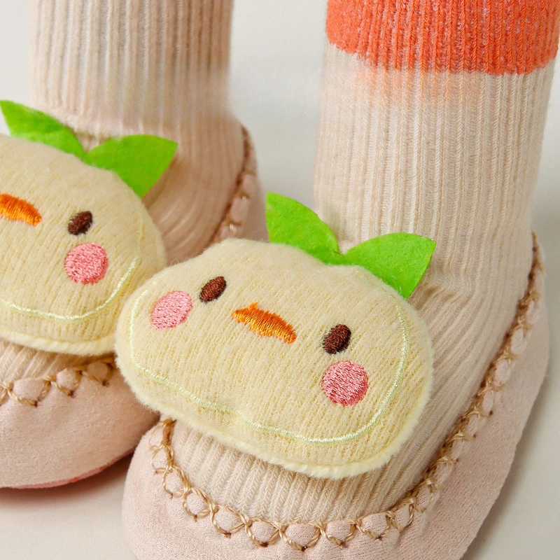 Botines bebé con suela de cuero antideslizante para primavera y otoño - imagen 3