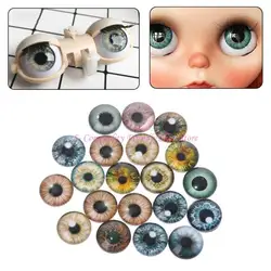 Ojos de cristal para muñecas de animales, manualidades dinosaurio