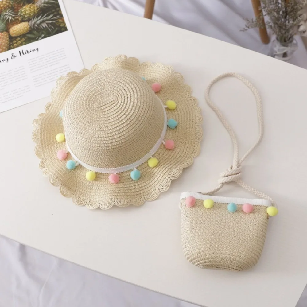 Sombrero de sol infantil tipo pescador con ala ancha para playa