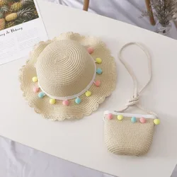 Sombrero de sol infantil tipo pescador con ala ancha para playa