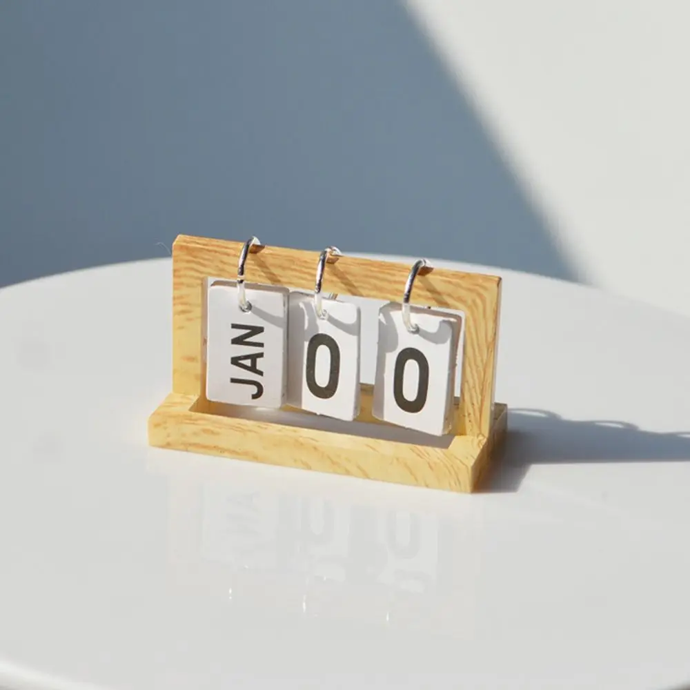 Calendario mini casa de muñecas – Accesorio decorativo infantil - imagen 2