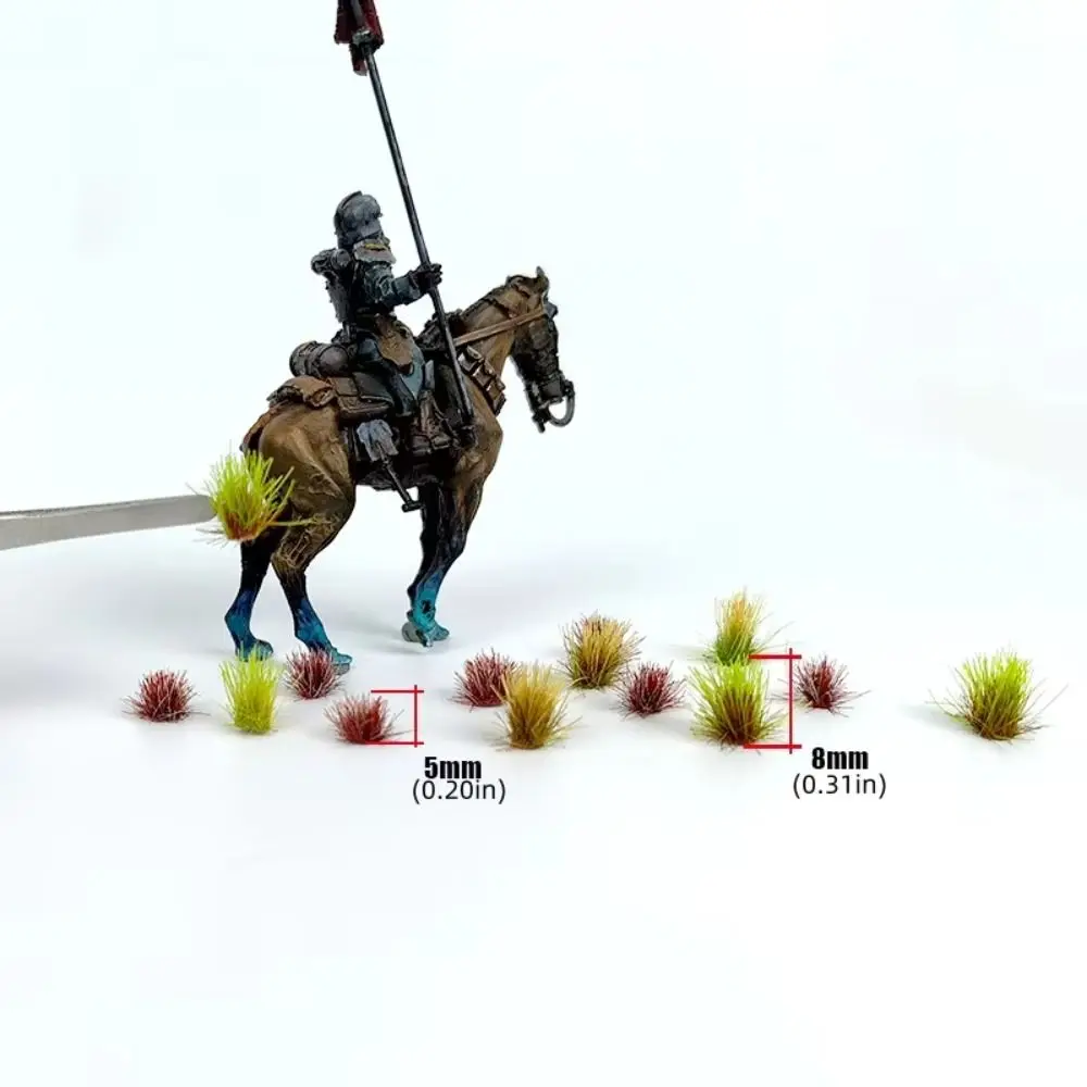 Césped estático para maquetas de escenarios miniatura con arbustos - imagen 3