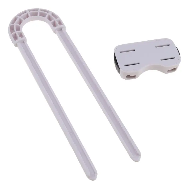 Cerradura de seguridad en U para puerta de cajón ABS para bebés