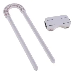 Cerradura de seguridad en U para puerta de cajón ABS para bebés