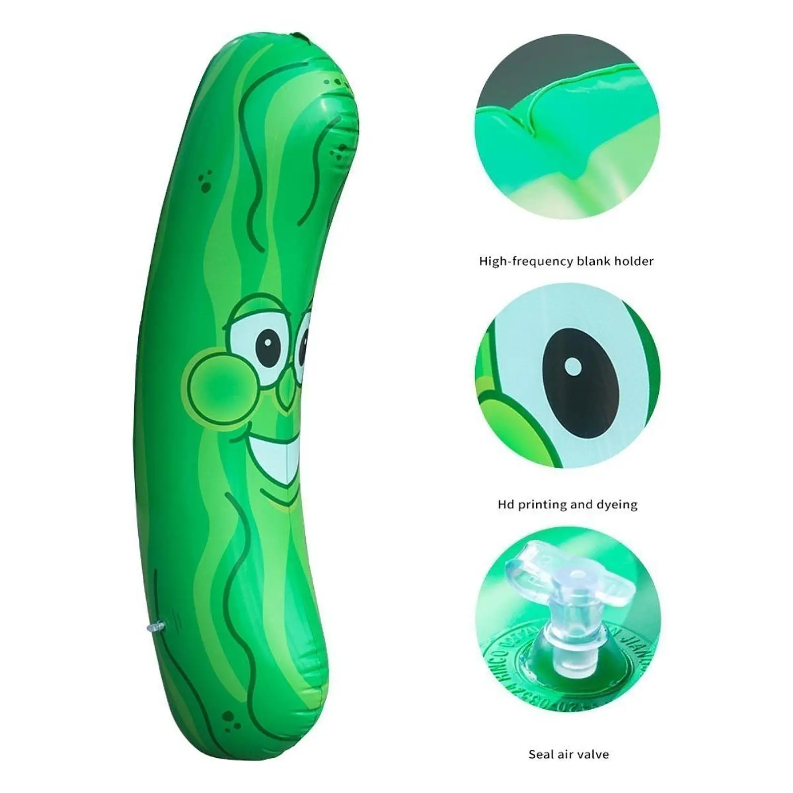 Pepino inflable de PVC para fiesta en la piscina - imagen 2