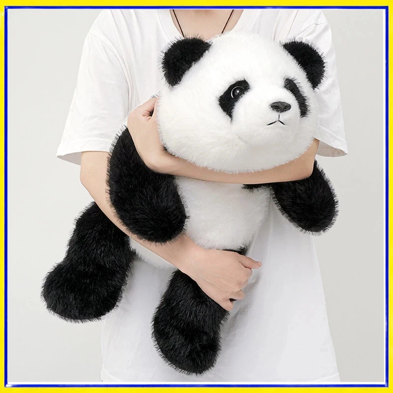 Peluche de panda rojo suave para abrazar y dormir, acolchado - imagen 3