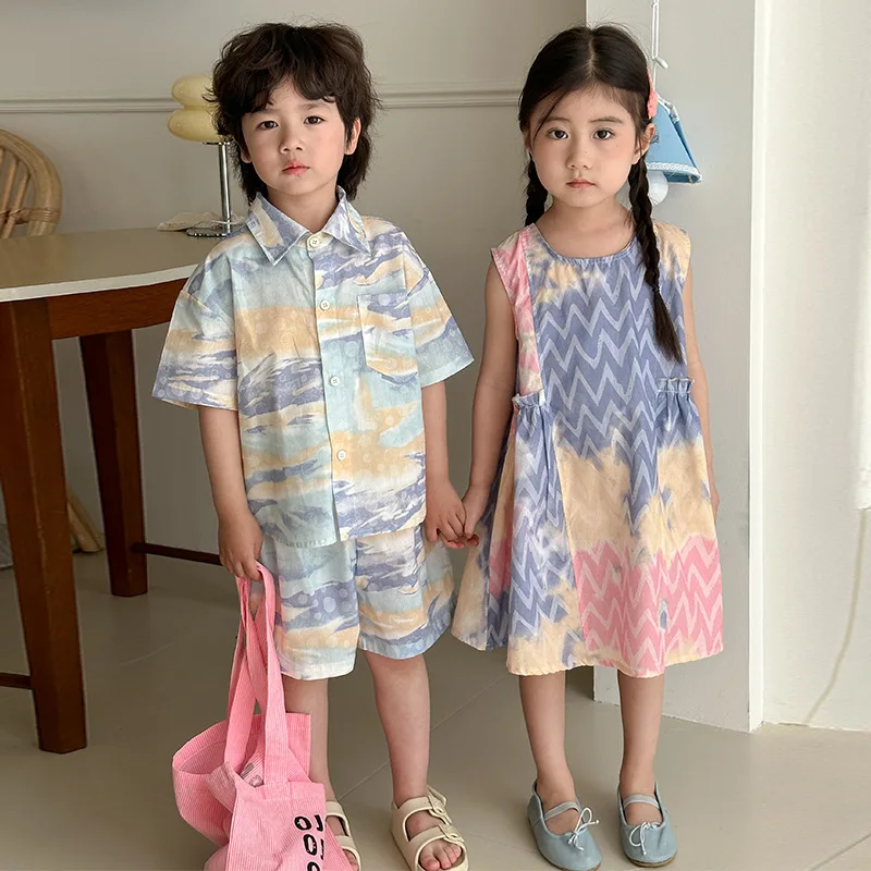 MILANCEL conjunto playa hermanos niños 1-8 años - imagen 4