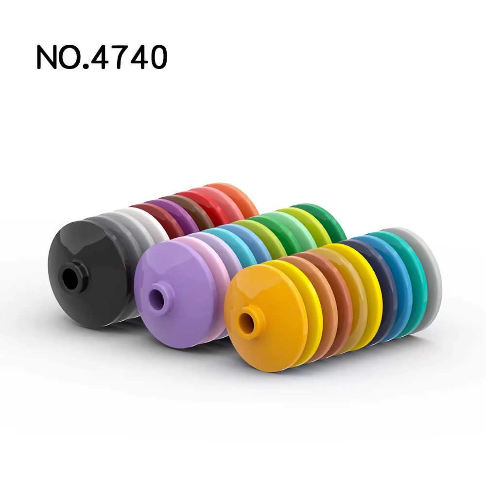 Platos invertidos 2x2 para construir – Compatible LEGO, Set DIY - imagen 3