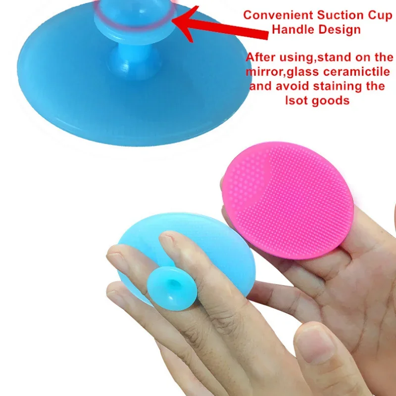 Cepillo de silicona para baño y masaje del bebé recién nacido - imagen 5