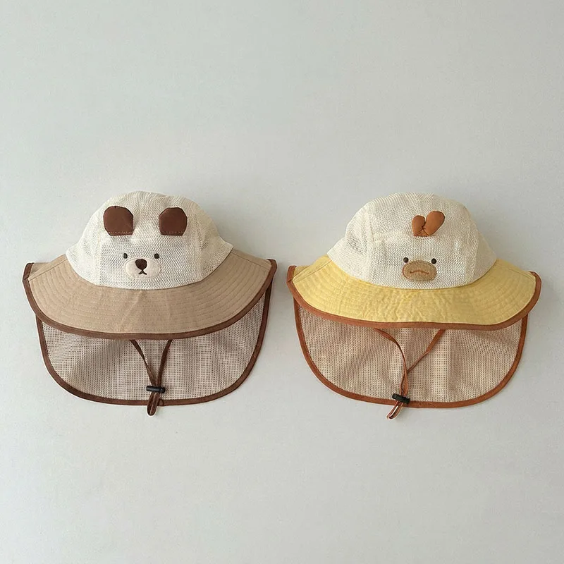 Gorra de verano infantil con protección solar y ventilación ligera - imagen 4