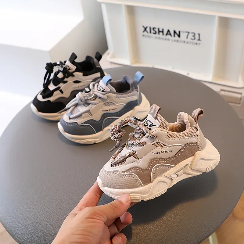 Zapatillas running niño transpirables – Malla ligera primavera y otoño - imagen 3