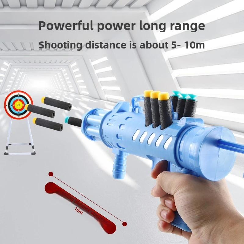 Gatling Soft Bullet Blaster pistola de dardos suave infantil - imagen 5