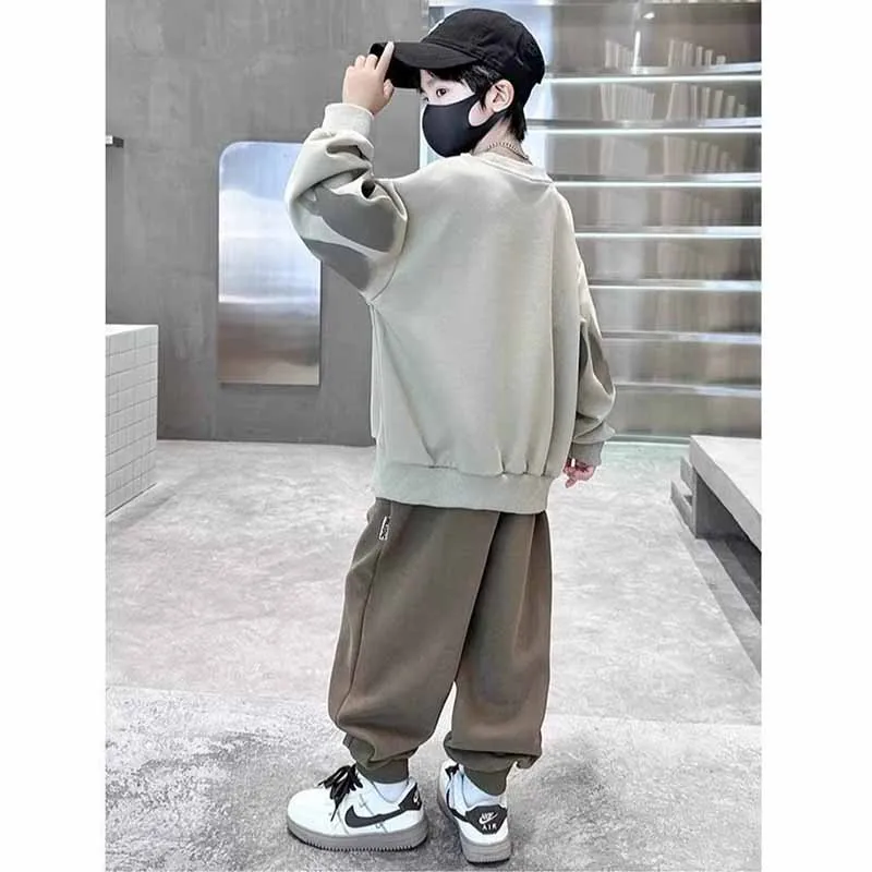 Chándal de otoño para niño – Sudadera con manga larga y pantalón - imagen 3