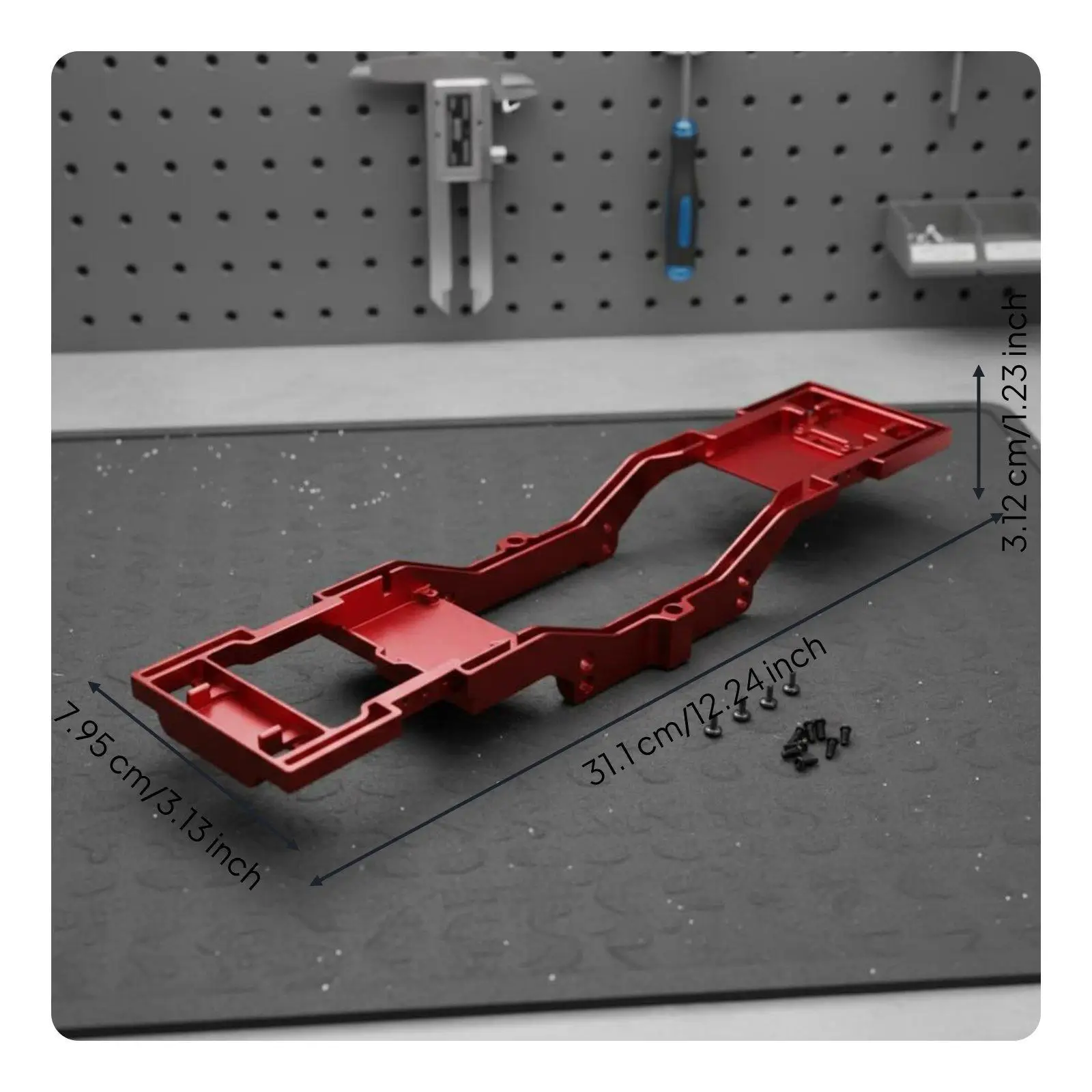 Chasis RC MN300 viga reforzada para construcción mejorada - imagen 3