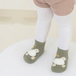Calcetines antideslizantes de algodón para niños – Cálidos para invierno