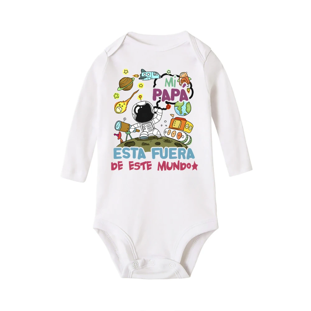 Pelele estampado de algodón suave para bebé - imagen 2