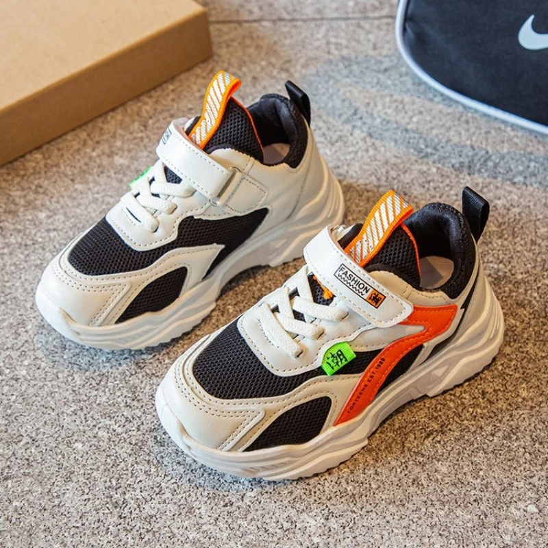 Zapatillas deportivas infantiles versátiles de suela blanda - imagen 2
