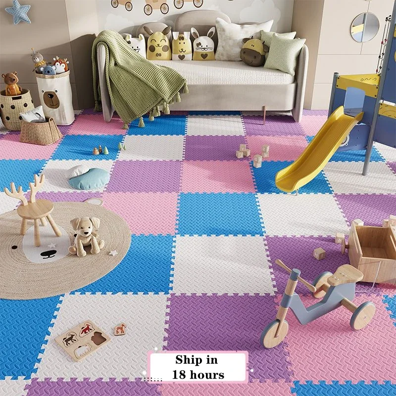 Alfombra puzzle de espuma EVA antideslizante para gimnasio en casa - imagen 4