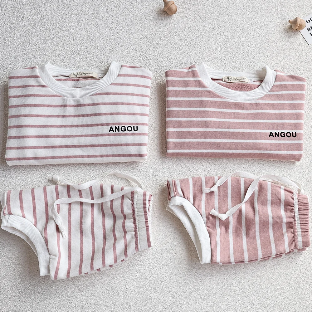 Conjunto sudadera con capucha y pants para bebé niña Milangel - imagen 5
