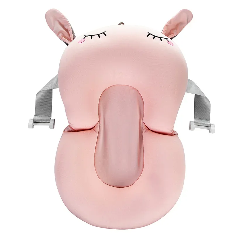 Bañera antideslizante portátil para bebé con cojín inflable - imagen 5
