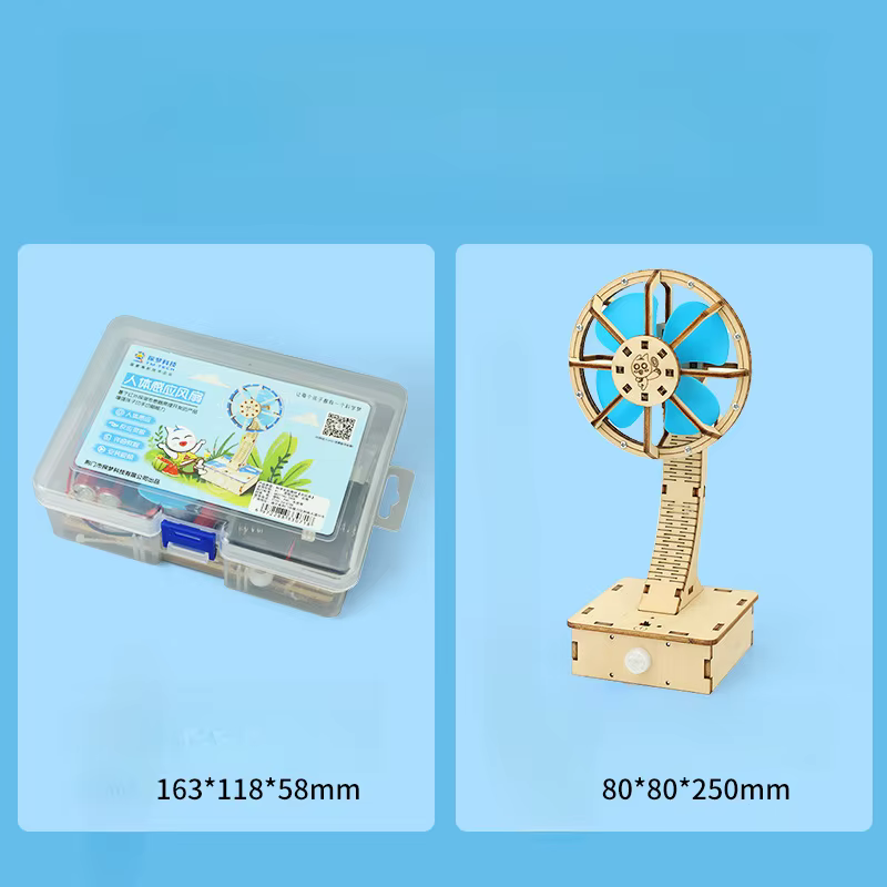 Funcionamiento del ventilador con sensor de gestos