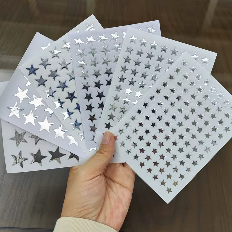 Pegatinas de estrellas infantiles adhesivas para recompensas escolares - imagen 3