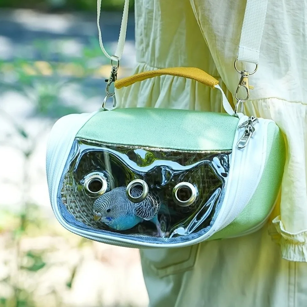 Bolsa de transporte para hámster transpirable con ventana transparente - imagen 5